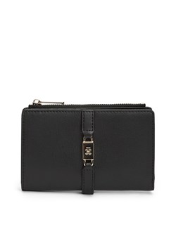 Tommy Hilfiger Portfel damski Kobiety Sztuczna skóra czarny jednolity ze sklepu vangraaf w kategorii Portfele damskie - zdjęcie 187574754