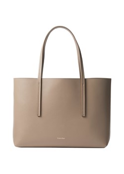 Calvin Klein Damski shopper Kobiety Sztuczna skóra taupe jednolity ze sklepu vangraaf w kategorii Torby Shopper bag - zdjęcie 187574770