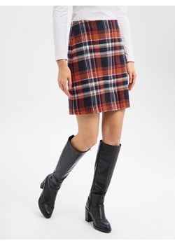 Franco Callegari Damska spódnica mini z wełną Kobiety Sztuczne włókno sjena w kratkę ze sklepu vangraaf w kategorii Spódnice - zdjęcie 187574790
