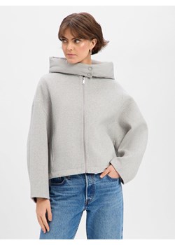 Opus Damska kurtka wełniana - Hikona Kobiety jasny szary marmurkowy ze sklepu vangraaf w kategorii Kurtki damskie - zdjęcie 187574802