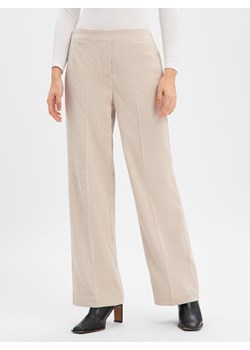 Someday Damskie spodnie sztruksowe - Cevil Corduroy Kobiety beżowy jednolity ze sklepu vangraaf w kategorii Spodnie damskie - zdjęcie 187574803