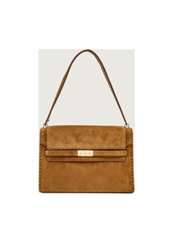 TORY BURCH Torebka na ramię Lee Radziwill | zamsz ze sklepu Gomez Fashion Store w kategorii Listonoszki - zdjęcie 187575073