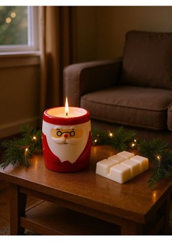 Sinsay - Kominek zapachowy z woskiem Sweet Berry - czerwony ze sklepu Sinsay w kategorii Świece i dyfuzory - zdjęcie 187576850