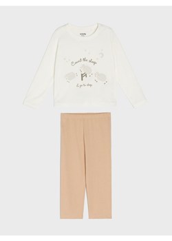 Sinsay - Piżama niemowlęca - kremowy ze sklepu Sinsay w kategorii Piżamy dziecięce - zdjęcie 187576861