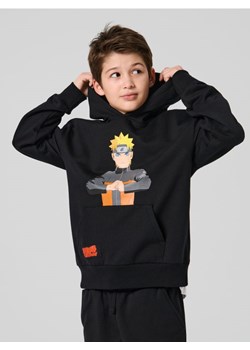Sinsay - Bluza hoodie z nadrukiem Naruto - czarny ze sklepu Sinsay w kategorii Bluzy chłopięce - zdjęcie 187576870