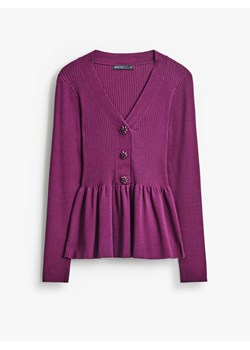 Mohito - Sweter z falbaną - kasztanowy ze sklepu Mohito w kategorii Swetry damskie - zdjęcie 187577220