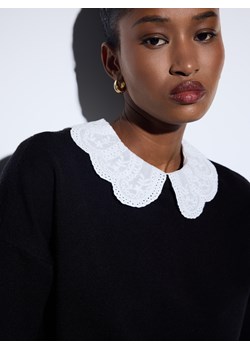 Mohito - Sweter z kołnierzykiem - czarny ze sklepu Mohito w kategorii Swetry damskie - zdjęcie 187577223