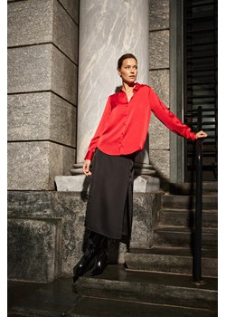 Spódnica midi czarna ze sklepu Moodo.pl w kategorii Spódnice - zdjęcie 187577512