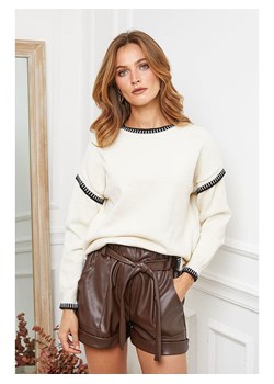 Joséfine Sweter &quot;Brami&quot; w kolorze kremowym ze sklepu Limango Polska w kategorii Swetry damskie - zdjęcie 187578142