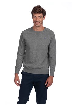 The Time of Bocha Sweter &quot;Corner&quot; w kolorze szarym ze sklepu Limango Polska w kategorii Swetry męskie - zdjęcie 187578164