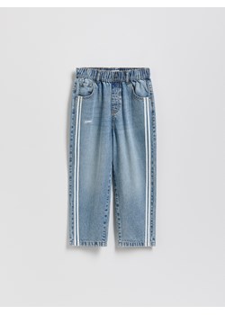 Reserved - Jeansy baggy fit - niebieski ze sklepu Reserved w kategorii Spodnie chłopięce - zdjęcie 187578490