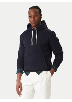 Tommy Hilfiger Bluza Essential MW0MW37230 Granatowy Regular Fit ze sklepu MODIVO w kategorii Bluzy męskie - zdjęcie 187579343