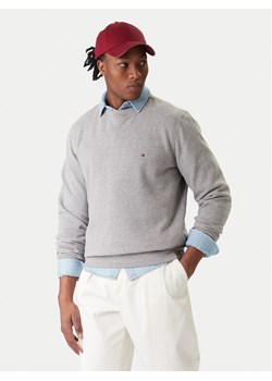 Tommy Hilfiger Bluza Essential MW0MW37232 Szary Regular Fit ze sklepu MODIVO w kategorii Bluzy męskie - zdjęcie 187579404
