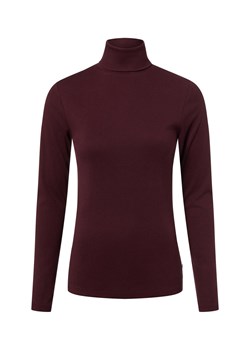 Marc O'Polo Denim Damska koszulka z golfem Kobiety Bawełna bakłażanowy jednolity ze sklepu vangraaf w kategorii Bluzki damskie - zdjęcie 187579841