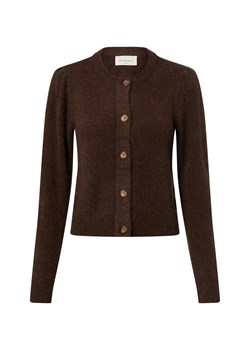 Msch Copenhagen Damski kardigan z zawartością wełny i alpaki - MSCHMiabelle Kobiety czekoladowy jednolity ze sklepu vangraaf w kategorii Swetry damskie - zdjęcie 187579842