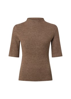 Opus Damski sweter z dzianiny z zawartością moheru i wełny - Pedgi Kobiety Sztuczne włókno taupe jednolity ze sklepu vangraaf w kategorii Swetry damskie - zdjęcie 187579852