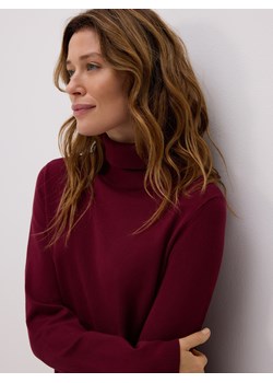 Reserved - Golf z wiskozą - bordowy ze sklepu Reserved w kategorii Swetry damskie - zdjęcie 187579974