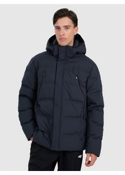 Męska kurtka puchowa 4F 4FRAW25TDJAM0797 - czarna ze sklepu Sportstylestory.com w kategorii Kurtki męskie - zdjęcie 187580430