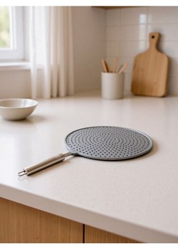 Sinsay - Silikonowa pokrywka z uchwytem - szary ze sklepu Sinsay w kategorii Akcesoria kuchenne - zdjęcie 187581060