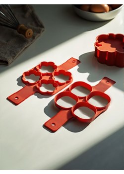 Sinsay - Formy do smażenia jajek 2 pack - czerwony ze sklepu Sinsay w kategorii Akcesoria do pieczenia - zdjęcie 187581123