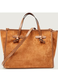 GIANNI CHIARINI Shopperka MARCELLA | zamsz ze sklepu Gomez Fashion Store w kategorii Torby Shopper bag - zdjęcie 187581840