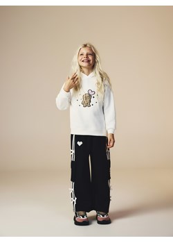 Reserved - Spodnie dresowe z kokardkami - czarny ze sklepu Reserved w kategorii Spodnie dziewczęce - zdjęcie 187582474