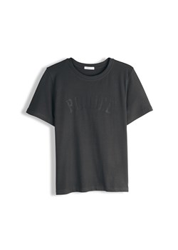 GATE Bawełniana koszulka z nadrukiem 34 ze sklepu gateshop w kategorii Bluzki damskie - zdjęcie 187582572