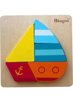 Magni 4-częściowe puzzle &quot;Ship&quot; w kolorze czerwono-niebiesko-żółtym - 18 m+ ze sklepu Limango Polska w kategorii Puzzle - zdjęcie 187583030
