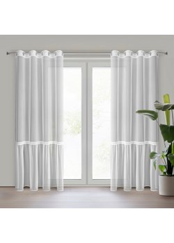 FIRANA GOTOWA NAOMI 140 X 260 CM BIAŁY ze sklepu lenaodniemowlakadoszkolniaka.pl w kategorii Firany - zdjęcie 187584012