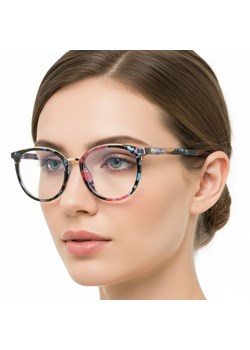 Okulary damskie z filtrem BLUE LIGHT do komputera zerówki EST-110K ze sklepu Stylion w kategorii Okulary przeciwsłoneczne męskie - zdjęcie 187584110