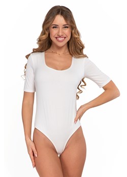 Moraj BD2200-020 body klasyczne, okrągły dekolt white ze sklepu kontri.pl w kategorii Body damskie - zdjęcie 187584173