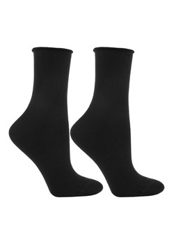 Moraj SMD300-002 Medical skarpety za kostkę, prążkowany ściągacz black ze sklepu kontri.pl w kategorii Skarpetki damskie - zdjęcie 187584190