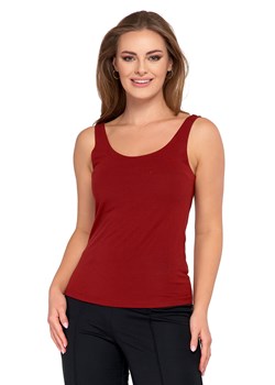 Moraj BD1600-012 koszulka na ramiączkach z modalu red ze sklepu kontri.pl w kategorii Podkoszulki i halki - zdjęcie 187584211