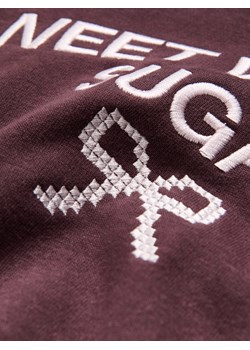 Reserved - Bluza z haftem - ciemnobrązowy ze sklepu Reserved w kategorii Bluzy chłopięce - zdjęcie 187584374