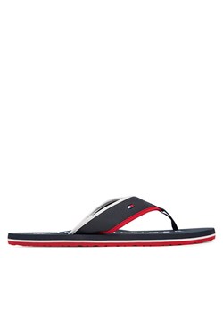 Japonki Tommy Hilfiger Tumble Beach Sandal FM0FM05710 Granatowy ze sklepu eobuwie.pl w kategorii Klapki męskie - zdjęcie 187584620
