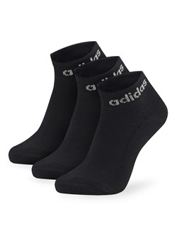 Skarpety krótkie adidas 3-Pack IC1303 Czarny ze sklepu eobuwie.pl w kategorii Skarpetki damskie - zdjęcie 187584704