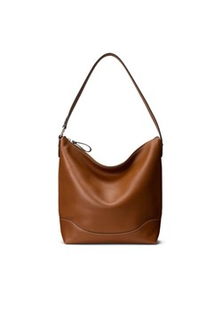 Torebka LAUREN RALPH LAUREN 431P03419001 Brązowy ze sklepu eobuwie.pl w kategorii Torebki damskie - zdjęcie 187584720