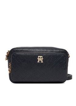 Tommy Hilfiger Torebka Th Icon Camera Bag Mono AW0AW18121 Granatowy ze sklepu MODIVO w kategorii Listonoszki - zdjęcie 187585353