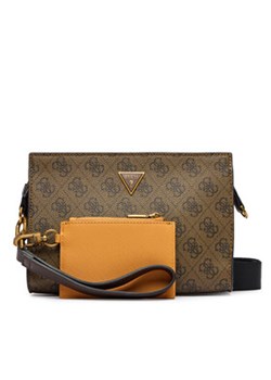 Guess Saszetka HMMILO P6157 Brązowy ze sklepu MODIVO w kategorii Torby męskie - zdjęcie 187585571