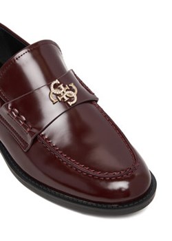 Guess Lordsy FLPBVL ELE14 Bordowy ze sklepu MODIVO w kategorii Lordsy damskie - zdjęcie 187585594