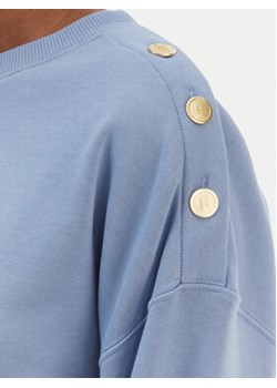 Tommy Hilfiger Bluza Script WW0WW48783 Niebieski Relaxed Fit ze sklepu MODIVO w kategorii Bluzy damskie - zdjęcie 187585882