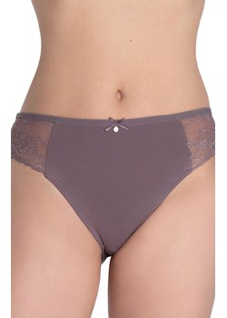 2-pak figi damskie bawełniane z koronką L-1590BI, Kolor czarno-szary, Rozmiar L, LAMA ze sklepu Primodo w kategorii Majtki damskie - zdjęcie 187586314