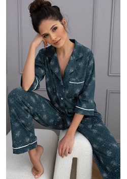 Sensis rozpinana piżama damska Sydney, Kolor zielony-wzór, Rozmiar S, SENSIS ze sklepu Primodo w kategorii Piżamy damskie - zdjęcie 187586360