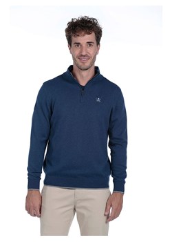 The Time of Bocha Sweter w kolorze granatowym ze sklepu Limango Polska w kategorii Swetry męskie - zdjęcie 187586713