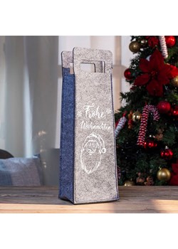 Hollybell Torba świąteczna w kolorze szarym - 10 x 13 x 39 cm ze sklepu Limango Polska w kategorii Dekoracje bożonarodzeniowe - zdjęcie 187586753