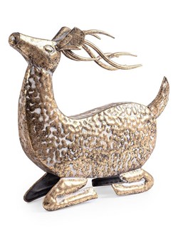 Bizzotto Figurka dekoracyjna &quot;Bryanna&quot; w kolorze złotym - wys. 42,5 cm ze sklepu Limango Polska w kategorii Dekoracje - zdjęcie 187586773