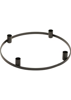 POSIWIO Świecznik w kolorze czarnym - Ø 35 cm ze sklepu Limango Polska w kategorii Świeczniki - zdjęcie 187586982