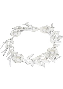 POSIWIO Świecznik &quot;Mistletoe&quot; w kolorze białym - Ø 35 cm ze sklepu Limango Polska w kategorii Świeczniki - zdjęcie 187586992