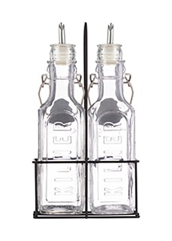 Kilner 3-częściowy zestaw w kolorze czarnym do octu i oleju - 300 ml ze sklepu Limango Polska w kategorii Naczynia - zdjęcie 187587021