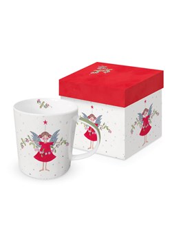 ppd Kubek jumbo &quot;Angelina&quot; w kolorze biało-czerwonym - 400 ml ze sklepu Limango Polska w kategorii Naczynia - zdjęcie 187587060